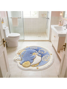 #TUX-1175 Tuxedo Sam Floor Mat 23"